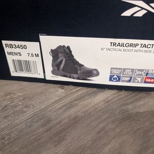 Reebok Men's Trailgrip Tactical Boots - Black